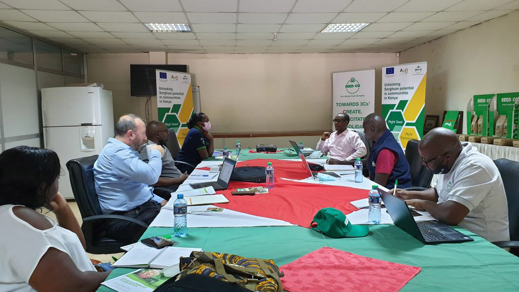 Strategy and Progress Meeting with Self Help Africa through the Agrifi Project