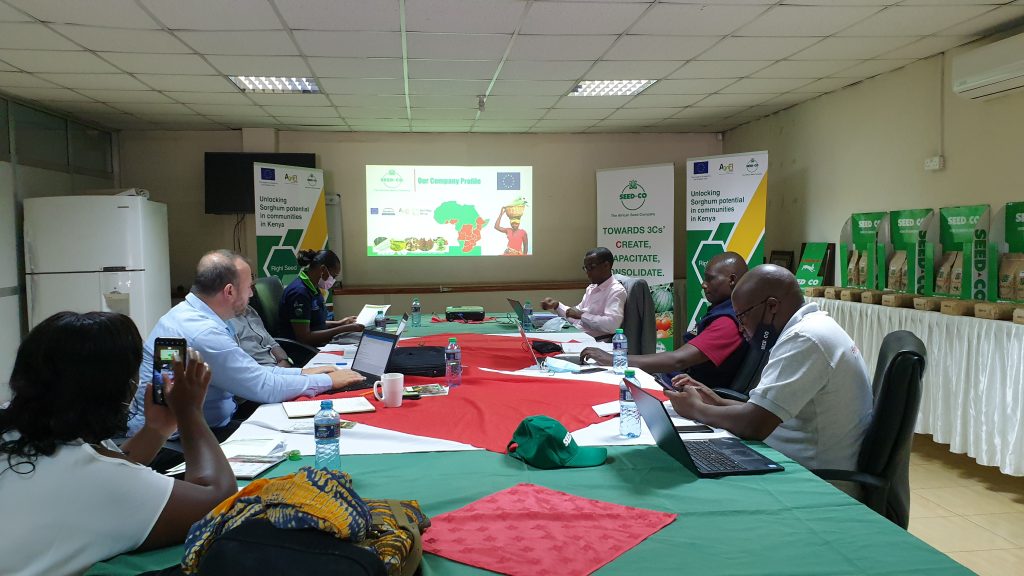 Strategy and Progress Meeting with Self Help Africa through the Agrifi Project