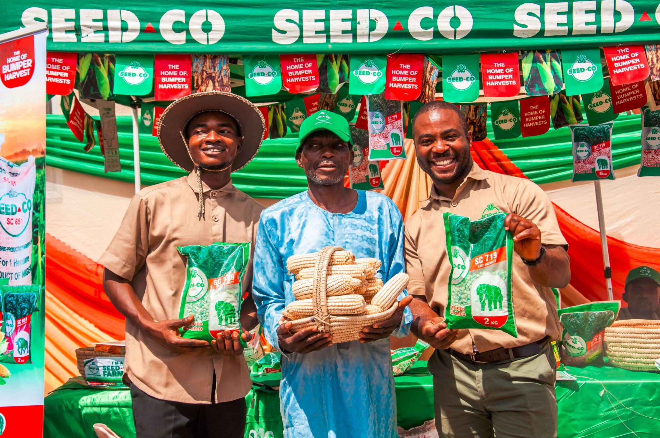 Seed Co Mega brown field-day November 2022 in Kaduna