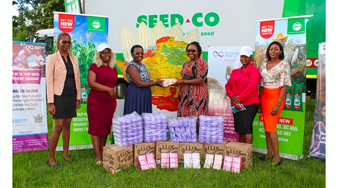 Seed Co donates soap, sanitary pads to rural girls in Makoni, Goromonzi